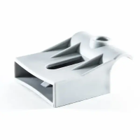 Латодержатель с креплением к трубе Ø25 мм, 63 мм, серый