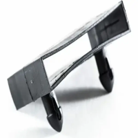 Латодержатель накладной, центральный, проходной 53 мм, черный