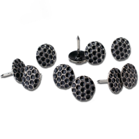 Гвозди фигурные-старое серебро, d=10 мм 