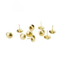 Гвозди обивочные-латунь, d= 9 мм 