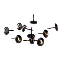 Гвозди обивочные- бронза ренессанс, d=10 мм 