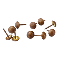 Гвозди обивочные-красное золото, d=9 мм 