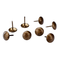 Гвозди обивочные-старое золото, d=11 мм 