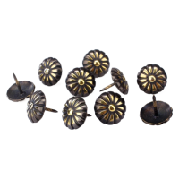 Гвозди фигурные-бронза ренессанс, d= 9 мм 