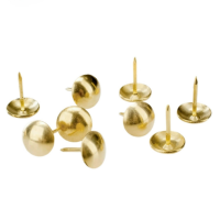 Гвозди обивочные-латунь, d= 14 мм 