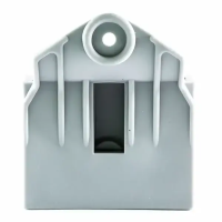 Латодержатель с креплением к трубе Ø30 мм, серый 63 мм