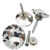 Саморезы со стразами, d=18 мм