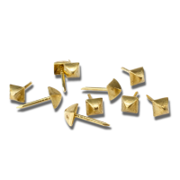 Гвозди фигурные-латунь, d=9 мм 